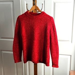 Red Talbots sweater